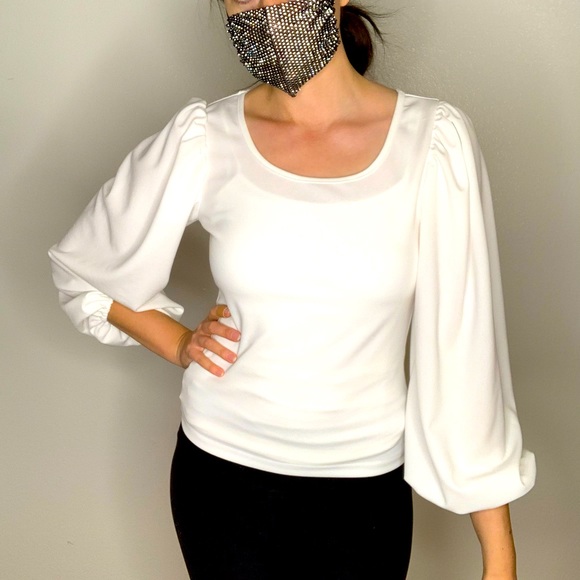 FOREVER 21- Puffy long sleeve blouse - Picture 1 of 7